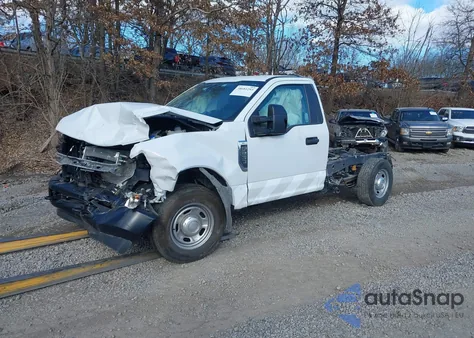 2022 Ford F-250 Xl из США, поврежденный, VIN 1FTBF2A66NEC28259